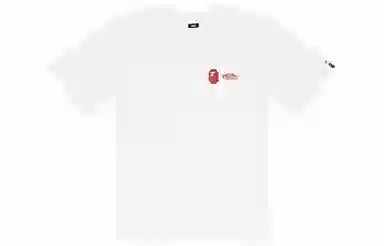 Vans BAPE SK8-Hi T-Shirt White