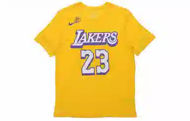 Nike NBA Lakers LeBron 23 Tee Yellow