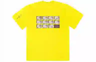 Travis Scott x McDonald’s Cactus Jack T-Shirt Yellow