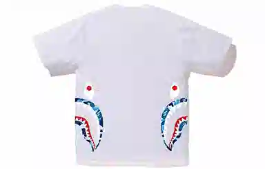 A BATHING APE ABC Side Shark Tee
