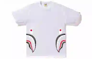 A BATHING APE ABC Side Shark Tee