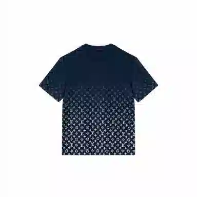Louis Vuitton SS22 Monogram Gradient T-Shirt Blue