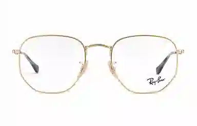 RayBan Hexagonal Metal Frame Gold