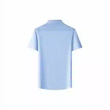 富铤 莫代尔 干爽透气商务条纹短袖弹力易打理衬衣衬衫 男款