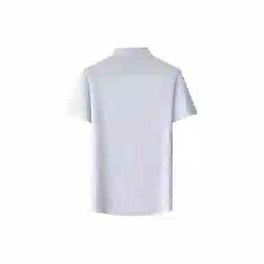 富铤 莫代尔 干爽透气商务条纹短袖弹力易打理衬衣衬衫 男款