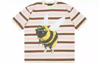 Drew House Bizzy Ss Tee Neapolitan Stripe