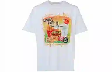 Travis Scott Cactus Jack x McDonald's T-Shirt White