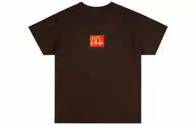 Travis Scott x McDonald Cactus Jack Brown Tee
