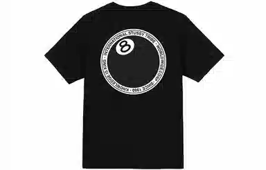 Stussy 8 Ball Series Crewneck T-Shirt