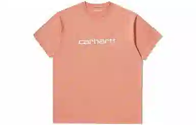 Carhartt WIP SS22 Logo Tee Pink