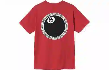 Stussy 8 Ball Series Crewneck T-Shirt