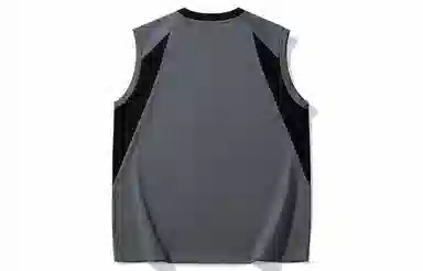 王者荣耀 澜鲨之猎刃款  美式复古圆领舒适基础款创意简约字母设计百搭校园学院风户外简约休闲宽松直筒透气无袖背心 男女同款