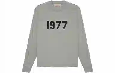 Fear of God Essentials 1977 SS22 Ls Tee Dark Oatmeal T