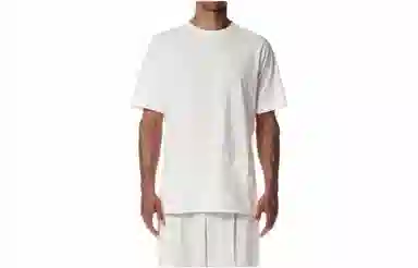 Y-3 SS22 Logo Tee White