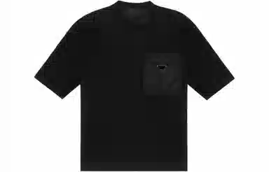 Prada Colorblock Logo T-Shirt Black