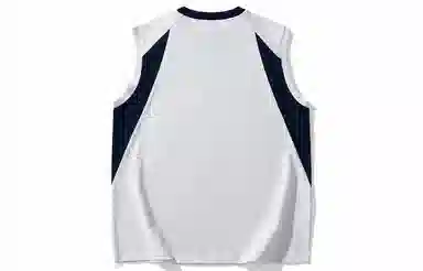 王者荣耀 澜鲨之猎刃款  美式复古圆领舒适基础款创意简约字母设计百搭校园学院风户外简约休闲宽松直筒透气无袖背心 男女同款