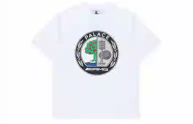 PALACE SS21 x AMG Emblem T-Shirt White LogoT