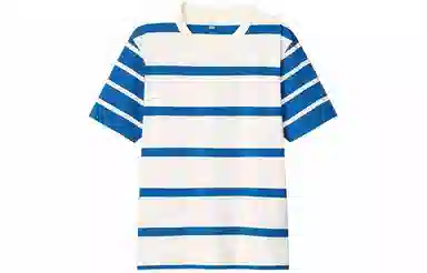 UNIQLO x JW Anderson Striped Crewneck Tee Off White