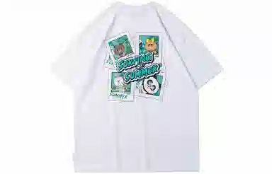 LiNing x Line Friends Cartoon Print Tee White