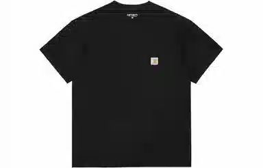 Carhartt WIP Logo Pocket T-Shirt Black