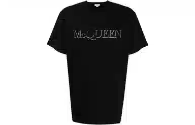 Alexander McQueen FW22 Logo T-Shirt Black