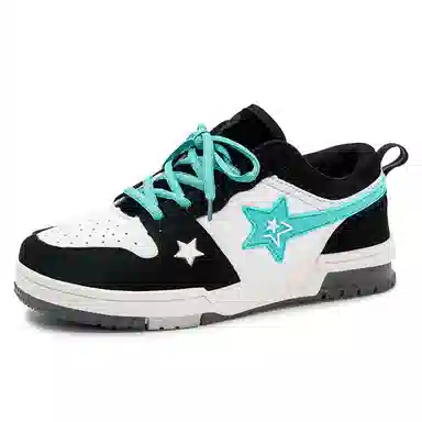 华耐 合成革 潮流时尚百搭 防滑 低帮 板鞋 男女同款