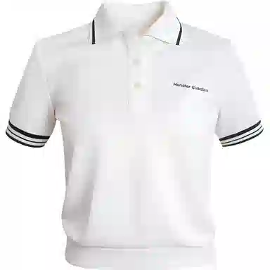 Monster Guardians Polo White