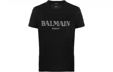 Balmain SS22 Logo T-Shirt Black