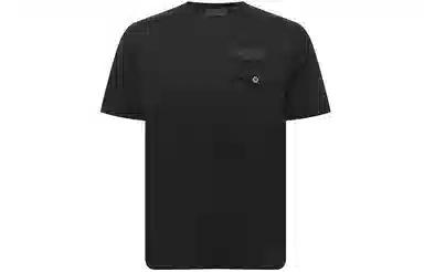 Prada Logo Pocket T-Shirt Black