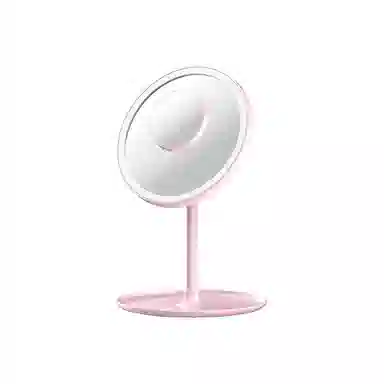 静玲珑 圆形补光台式化妆镜