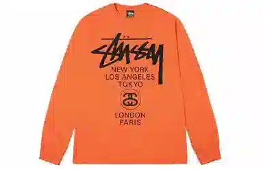 Stussy WORLD TOUR LS TEE T