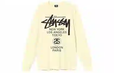 Stussy WORLD TOUR LS TEE T