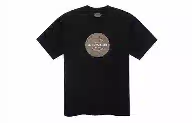 Coach Logo T-Shirt Black