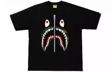 A BATHING APE BAPE Shark Camo T-Shirt