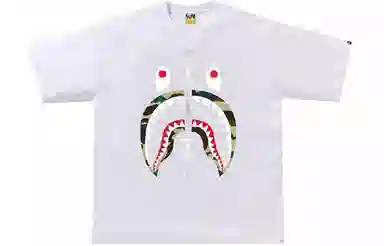 A BATHING APE BAPE Shark Camo T-Shirt