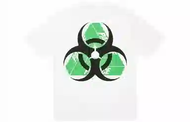 PALACE Bio Hazard T-shirt White LogoT