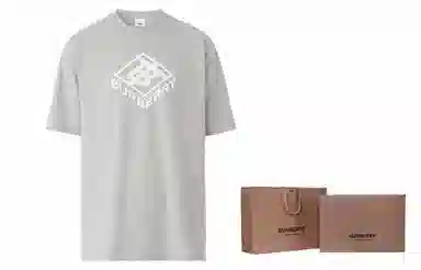 Burberry Logo Graphic Cotton Tshirt T