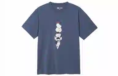 UNIQLO x Peanuts T-Shirt Blue
