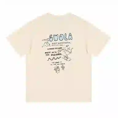 Gwola Logo Print T-Shirt