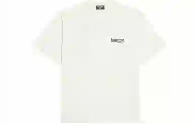 Balenciaga Political Campaign Large Fit LogoT