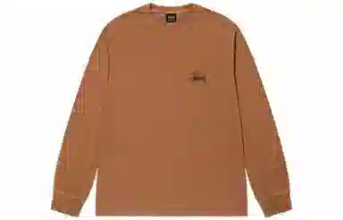 Stussy Classic Logo Crewneck Long Sleeve Tee