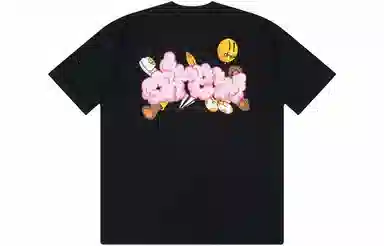 Drew House logo Doodle Joy Ss Tee Black T