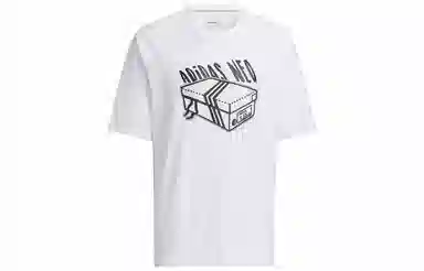 adidas neo Printed Breathable Tee White