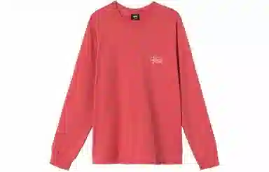 Stussy Classic Logo Crewneck Long Sleeve Tee