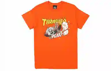 Thrasher 40th Anniversary Tee Orange