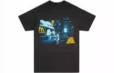 Travis Scott Cactus Jack x McDonald's T-Shirt Black