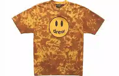 Drew House Mascot SS Tee LogoT brown tie dye