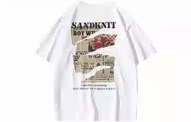 SandKnit Retro Rose Series T-Shirt