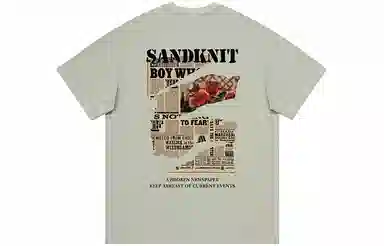 SandKnit Retro Rose Series T-Shirt