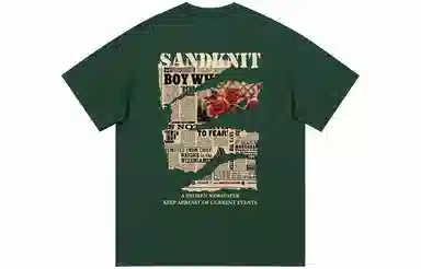 SandKnit Retro Rose Series T-Shirt